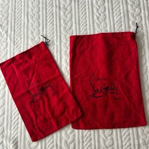 Christian Louboutin Red Dust Bags